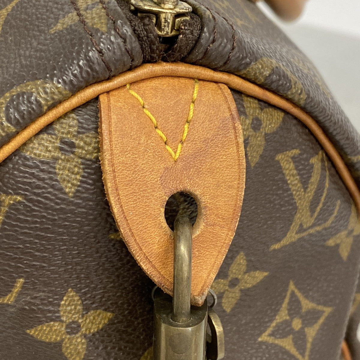 【6fb2520】ルイヴィトン ハンドバッグ モノグラム スピーディ30 M41108 ブラウン【中古】レディース