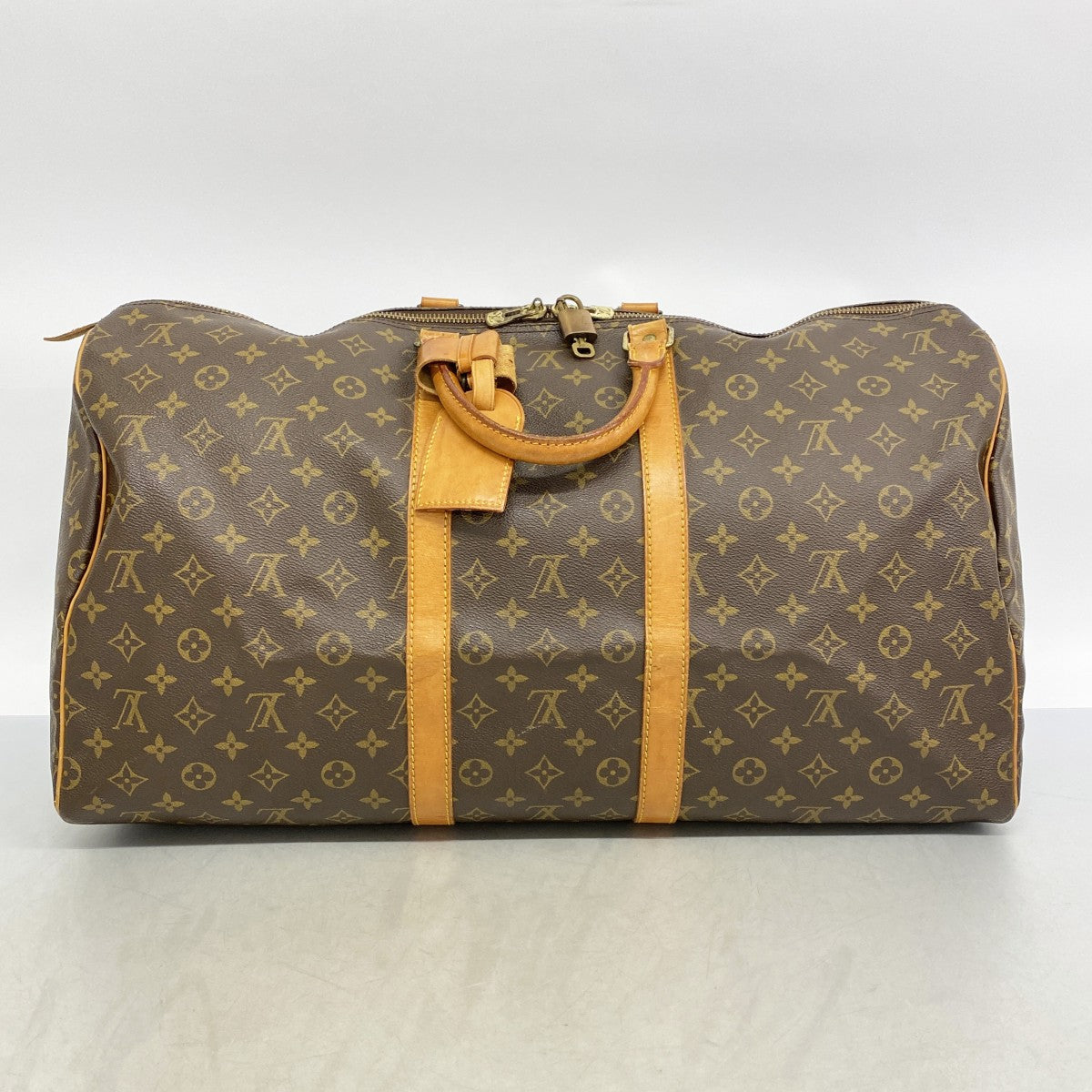 【6fb2521】ルイヴィトン ボストンバッグ モノグラム キーポル55 M41424 ブラウン【中古】メンズ レディース ユニセックス