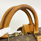 【6fb2521】ルイヴィトン ボストンバッグ モノグラム キーポル55 M41424 ブラウン【中古】メンズ レディース ユニセックス
