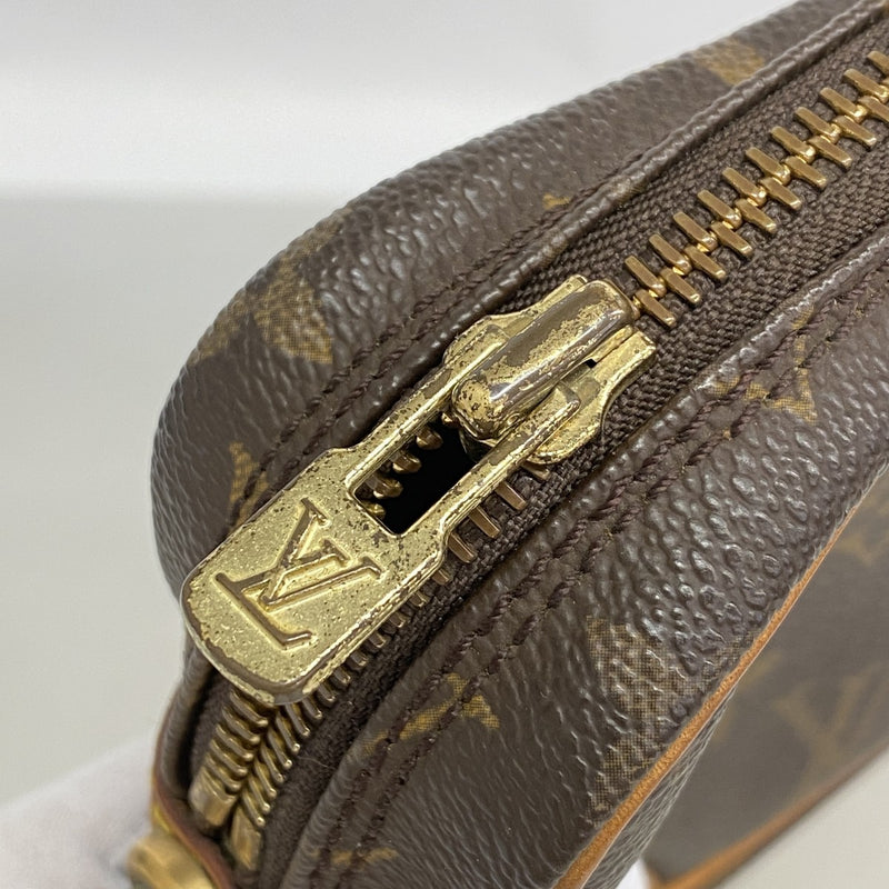 【6fb2528】ルイヴィトン クラッチバッグ モノグラム マルリードラゴンヌPM M51827 ブラウン【中古】メンズ