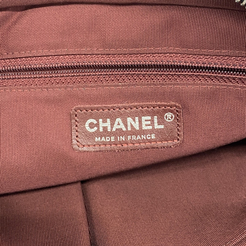 【6fb2537-k】シャネル ショルダーバッグ チェーンショルダー ツイード マルチカラー シルバー金具【中古】レディース