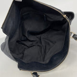 【6fb2541-k】グッチ トートバッグ GGキャンバス/アビー 189831 キャンバス ブラック シャンパンゴールド金具【中古】レディース