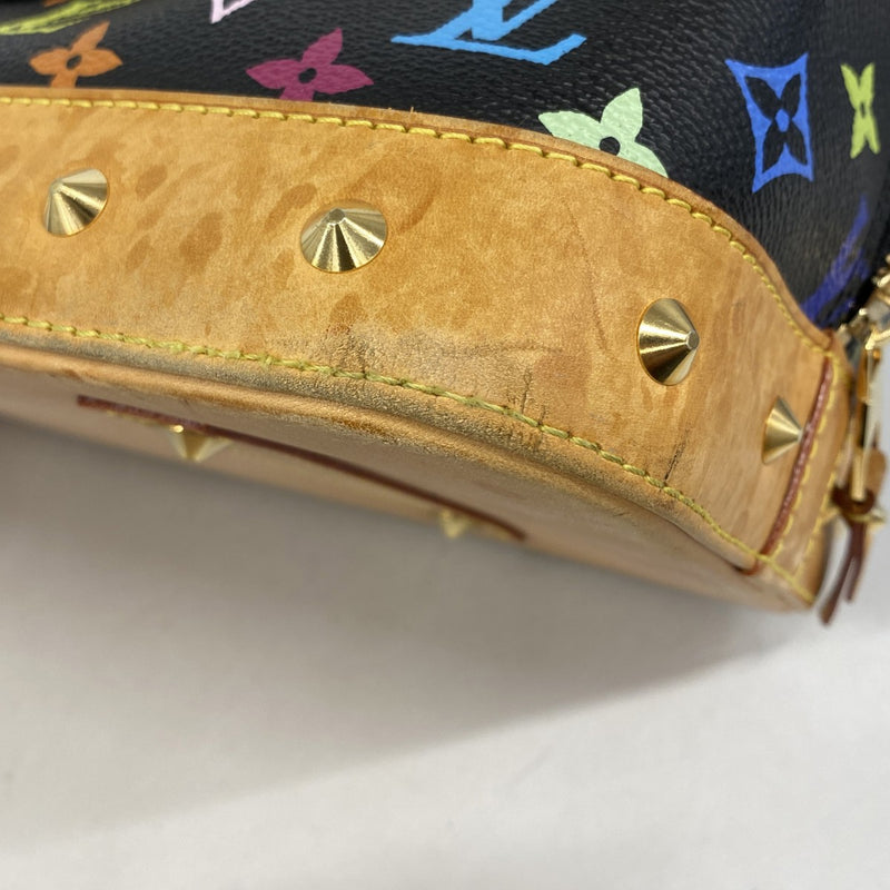 【6fb2542-k】ルイヴィトン ハンドバッグ モノグラム・マルチカラー アルマGM M40442 ノワール【中古】レディース