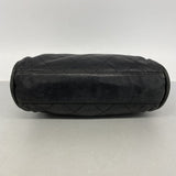 【6fb2547-k】シャネル ショルダーバッグ マトラッセ チェーンショルダー ラムスキン ブラック シルバー金具【中古】レディース