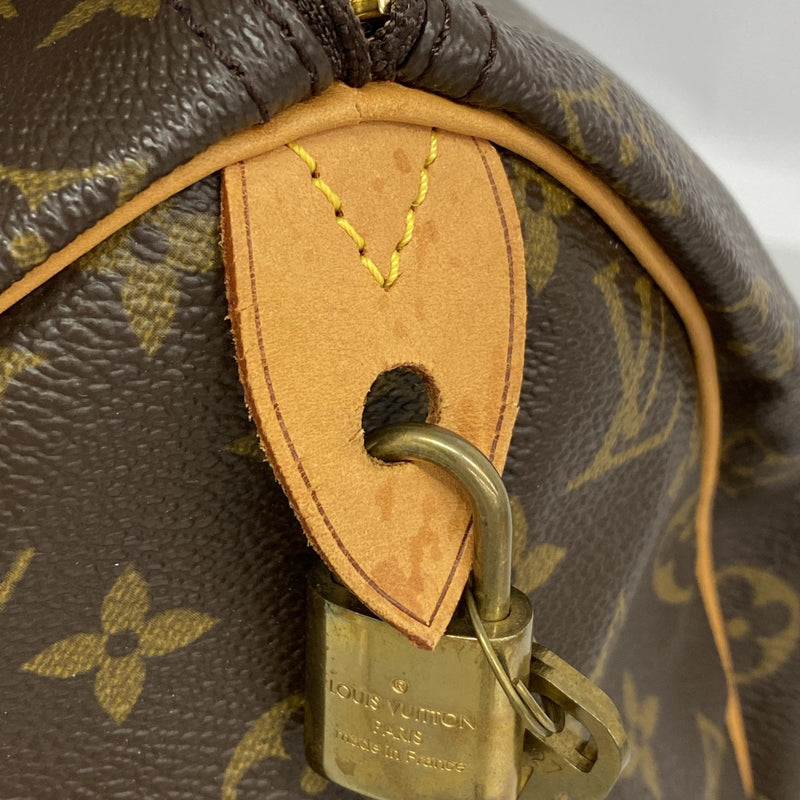 【6fb2552】ルイヴィトン ハンドバッグ モノグラム スピーディ40 M41106 ブラウン【中古】レディース