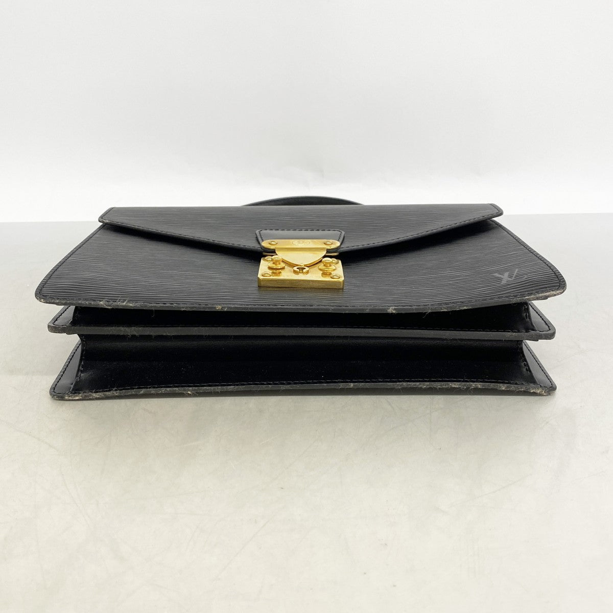 【6fb2554】ルイヴィトン ハンドバッグ エピ コンコルド M52132 ノワール【中古】レディース