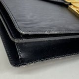 【6fb2554】ルイヴィトン ハンドバッグ エピ コンコルド M52132 ノワール【中古】レディース