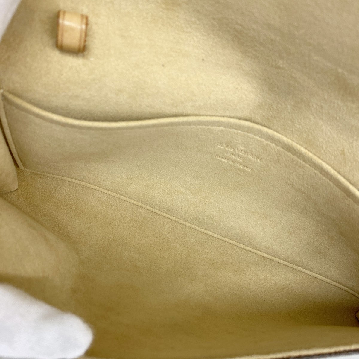 【6fb2556】ルイヴィトン ショルダーバッグ モノグラム ポシェットツインGM M51852 ブラウン【中古】レディース
