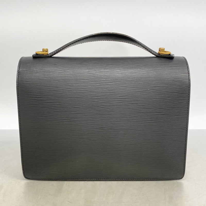【6fb2563】ルイヴィトン ハンドバッグ エピ モンソー M52122 ノワール【中古】レディース