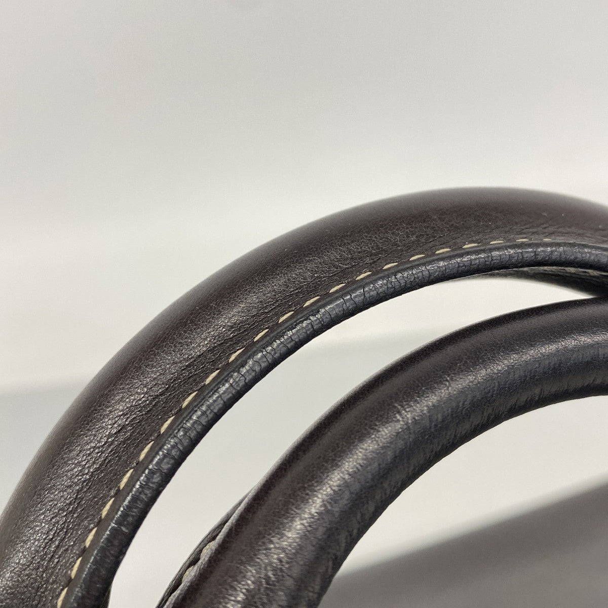 【6fb2573-k】セリーヌ ハンドバッグ ブギーバッグ レザー ブラウン シルバー金具【中古】レディース