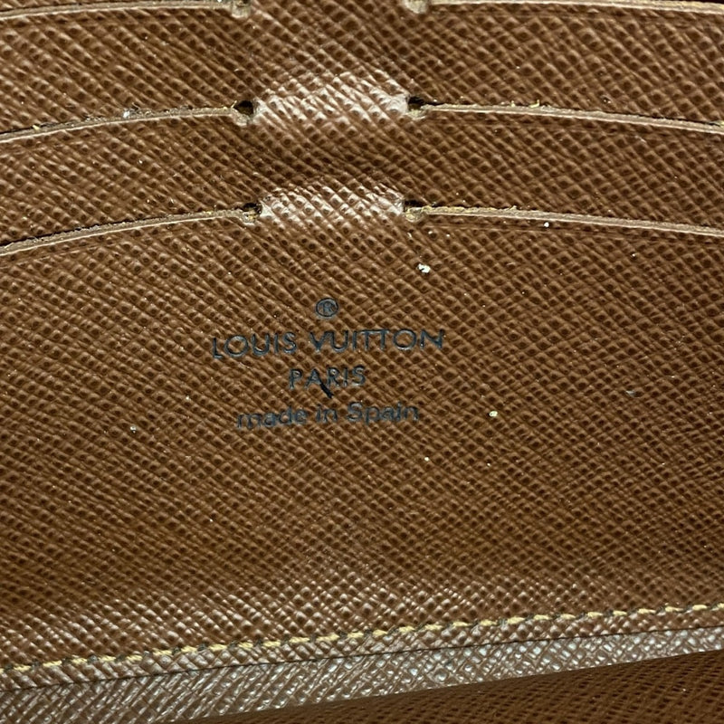 【6fb2575-k】ルイヴィトン 長財布 モノグラム ポルトフォイユボエシ M63220 ブラウン【中古】レディース