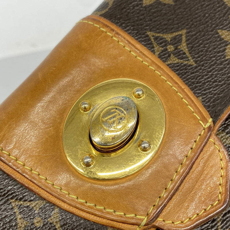【6fb2575-k】ルイヴィトン 長財布 モノグラム ポルトフォイユボエシ M63220 ブラウン【中古】レディース