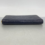 【6fb2576-k】ルイヴィトン 長財布 モノグラム・アンプラント ジッピーウォレット M62121 マリーヌルージュ【中古】レディース