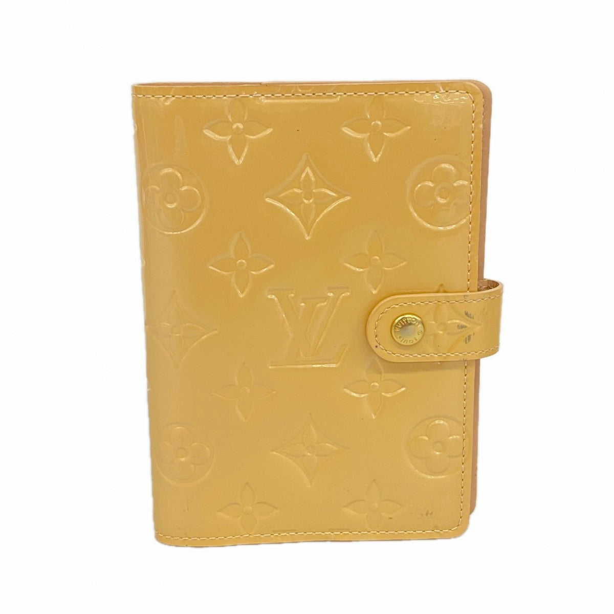【6fb2578-k】ルイヴィトン 手帳カバー ヴェルニ アジェンダPM R21007 マシュマロピンク【中古】レディース