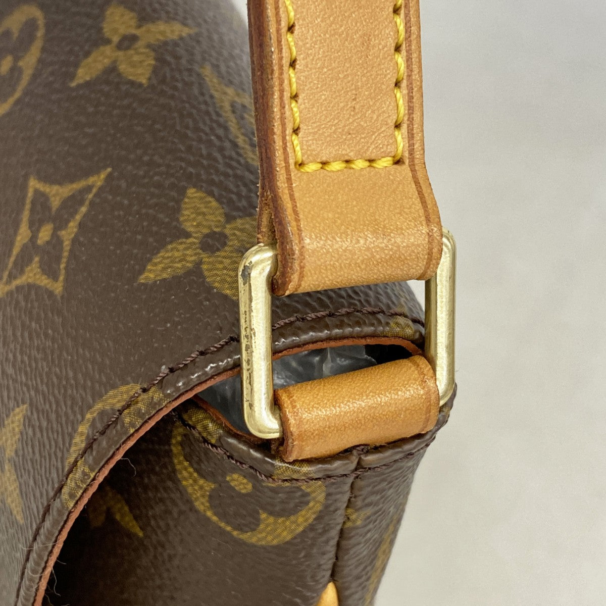 【6fb2584-k】ルイヴィトン ショルダーバッグ モノグラム ミュゼットタンゴショートストラップ M51257 ブラウン【中古】レディース