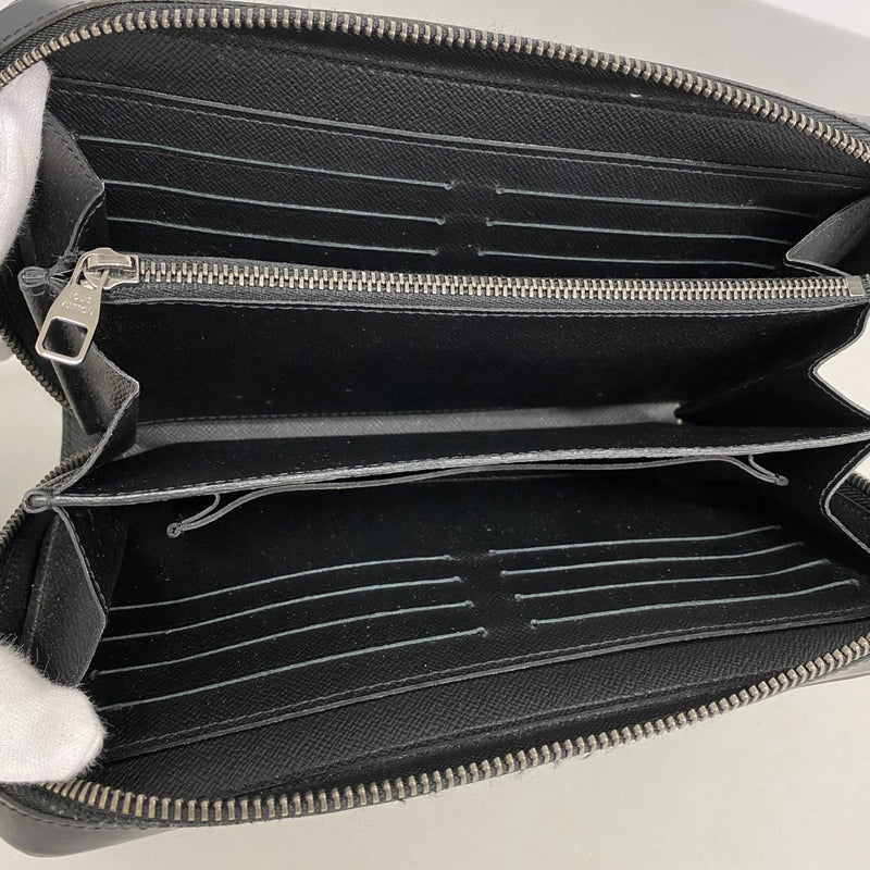 【6fb2585-k】ルイヴィトン 長財布 モノグラム・エクリプス ジッピーXL M61698 ブラック【中古】メンズ