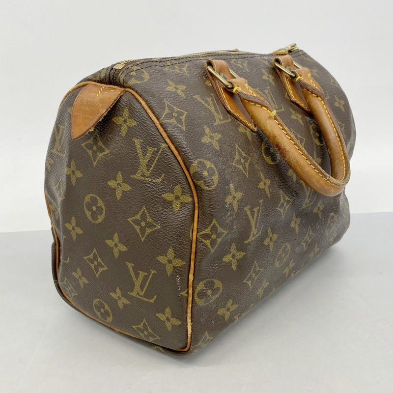 【6fb2591】ルイヴィトン ハンドバッグ モノグラム スピーディ25 M41109 ブラウン【中古】レディース