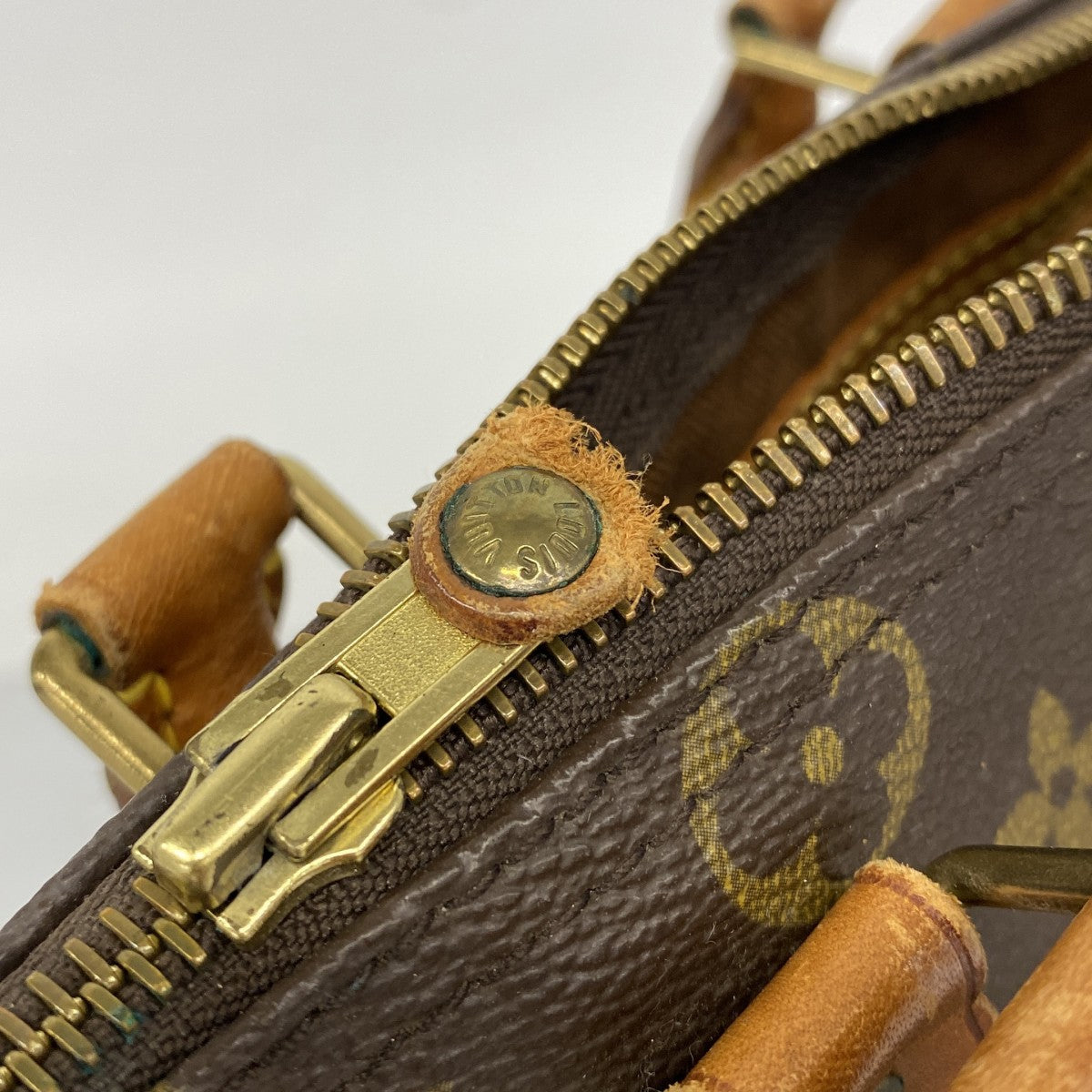【6fb2591】ルイヴィトン ハンドバッグ モノグラム スピーディ25 M41109 ブラウン【中古】レディース