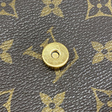 【6fb2593】ルイヴィトン ショルダーバッグ モノグラム ポシェットツインGM M51852 ブラウン【中古】レディース
