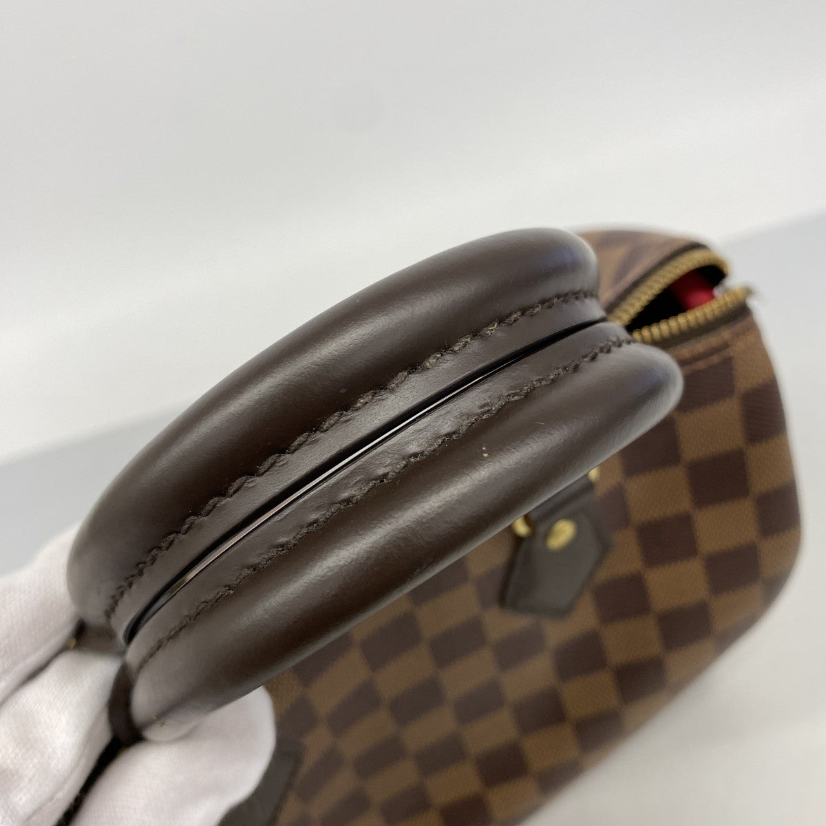 【6fb2594】ルイヴィトン ハンドバッグ ダミエ スピーディ25 N41365 エベヌ【中古】レディース