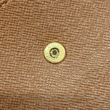 【6fb2597】ルイヴィトン 三つ折り長財布 モノグラム ポルトフォイユインターナショナル M61215 ブラウン【中古】レディース