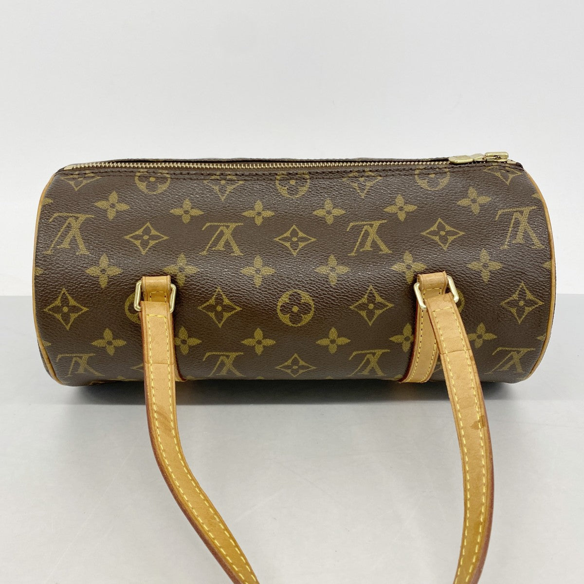 【6fb2615】ルイヴィトン ハンドバッグ モノグラム パピヨン28 M51386 ブラウン【中古】レディース