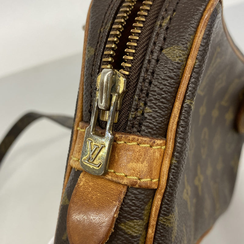 【6fb2617】ルイヴィトン ショルダーバッグ モノグラム ポシェットマルリーバンドリエール M51828 ブラウン【中古】レディース