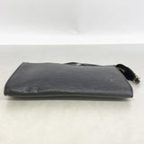 【6fb2624】ルイヴィトン ポーチ エピ ポシェットアクセソワール M52942 ノワール【中古】レディース