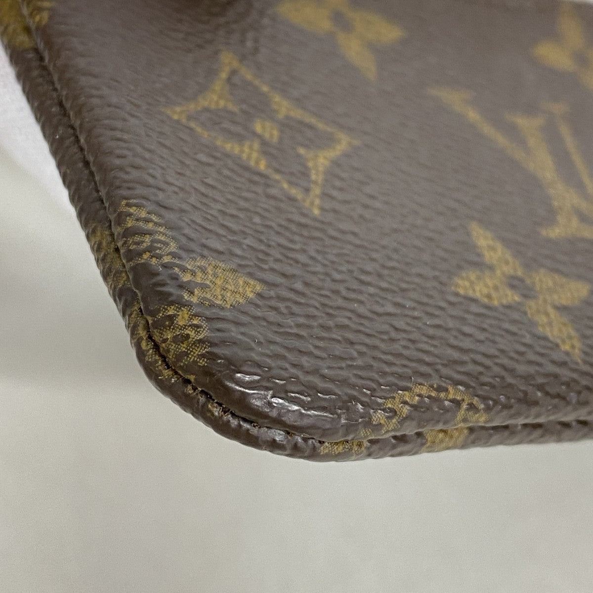 【6fb2630】ルイヴィトン コインケース モノグラム ポシェットクレ M62650 ブラウン【中古】メンズ レディース ユニセックス
