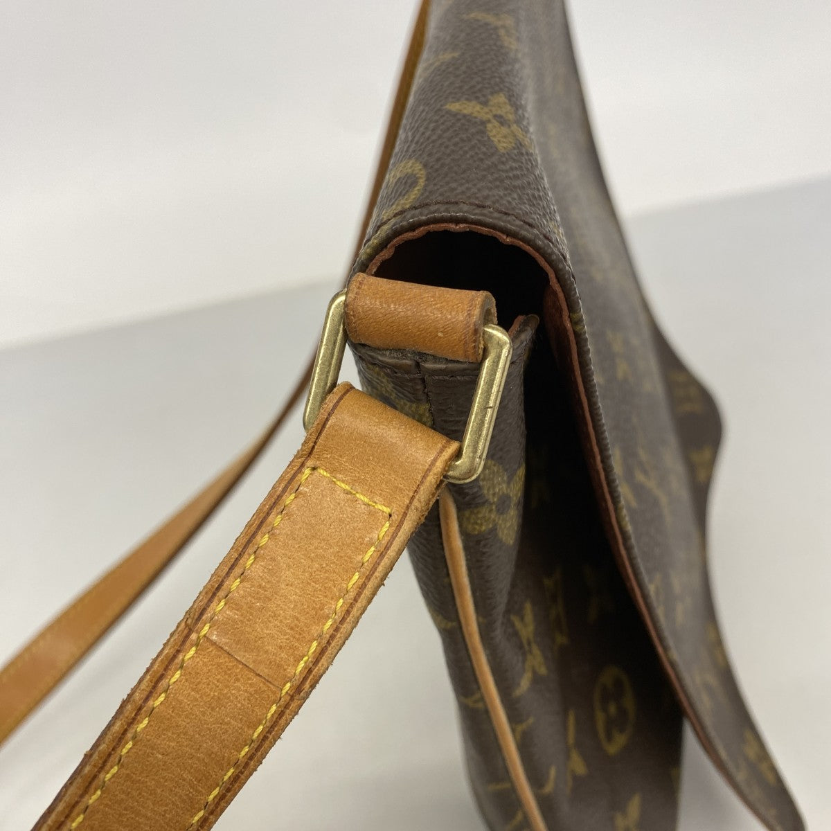 【6fb2635】ルイヴィトン ショルダーバッグ モノグラム ミュゼットサルサショートストラップ M51258 ブラウン【中古】レディース
