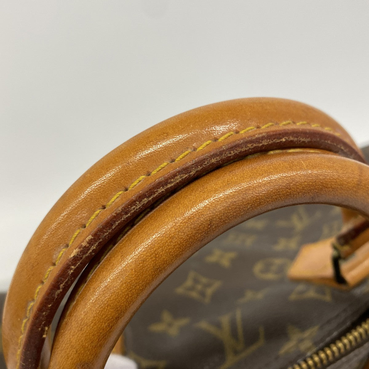 【6fb2636】ルイヴィトン ハンドバッグ モノグラム スピーディ40 M41106 ブラウン【中古】レディース