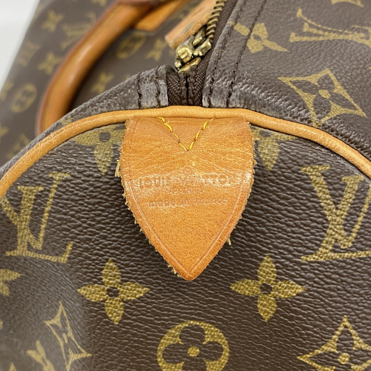 【6fb2636】ルイヴィトン ハンドバッグ モノグラム スピーディ40 M41106 ブラウン【中古】レディース