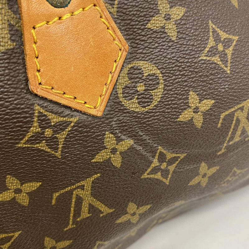 【6fb2636】ルイヴィトン ハンドバッグ モノグラム スピーディ40 M41106 ブラウン【中古】レディース