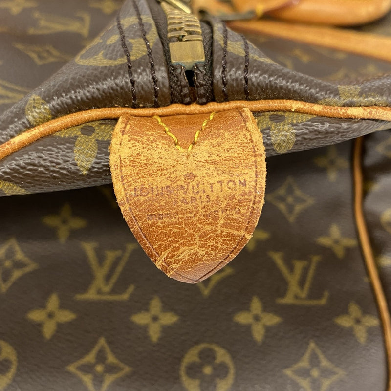 【6fb2637】ルイヴィトン ボストンバッグ モノグラム キーポル50 M41426 ブラウン【中古】メンズ レディース ユニセックス