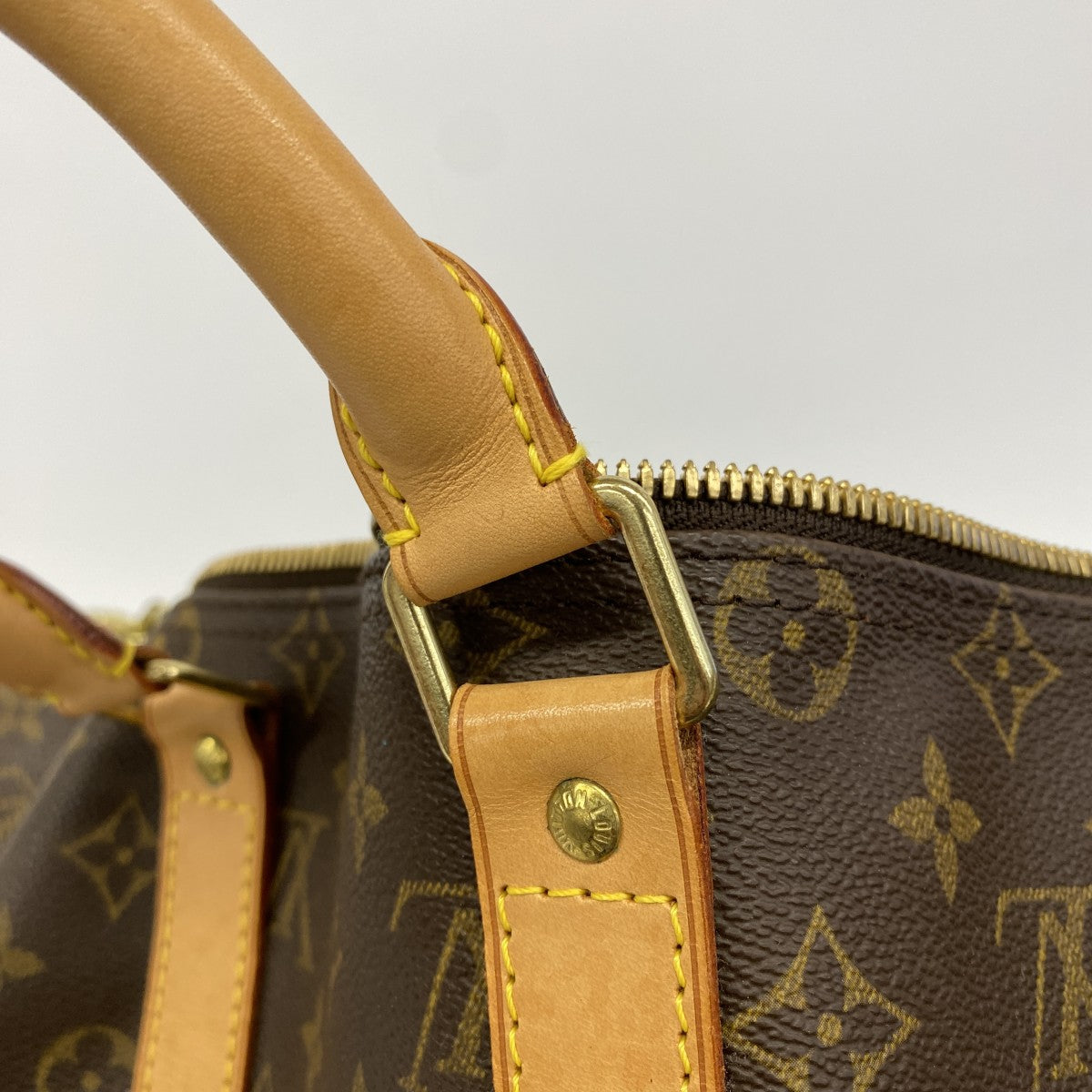 【6fb2638】ルイヴィトン ボストンバッグ モノグラム キーポル45 M41428 ブラウン【中古】メンズ レディース ユニセックス