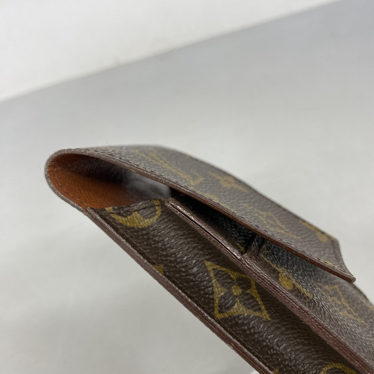 【6fb2640】ルイヴィトン シガレットケース モノグラム エテュイシガレット M63024 ブラウン【中古】メンズ レディース ユニセックス