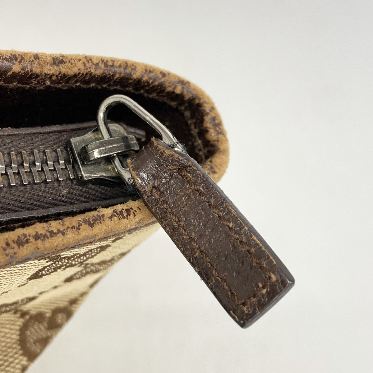 【6fb2641】グッチ トートバッグ GGキャンバス 139552 キャンバス ブラウン シルバー金具【中古】レディース