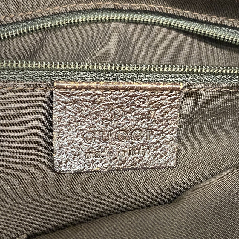 【6fb2641】グッチ トートバッグ GGキャンバス 139552 キャンバス ブラウン シルバー金具【中古】レディース