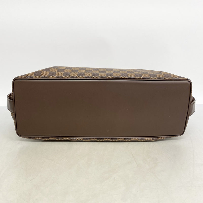 【6fb2643】ルイヴィトン ショルダーバッグ ダミエ チェルシー N51119 エベヌ【中古】レディース