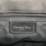 【6fb2663】クリスチャンディオール ショルダーバッグ ストリートシック キャンバス ブラック シルバー金具【中古】レディース