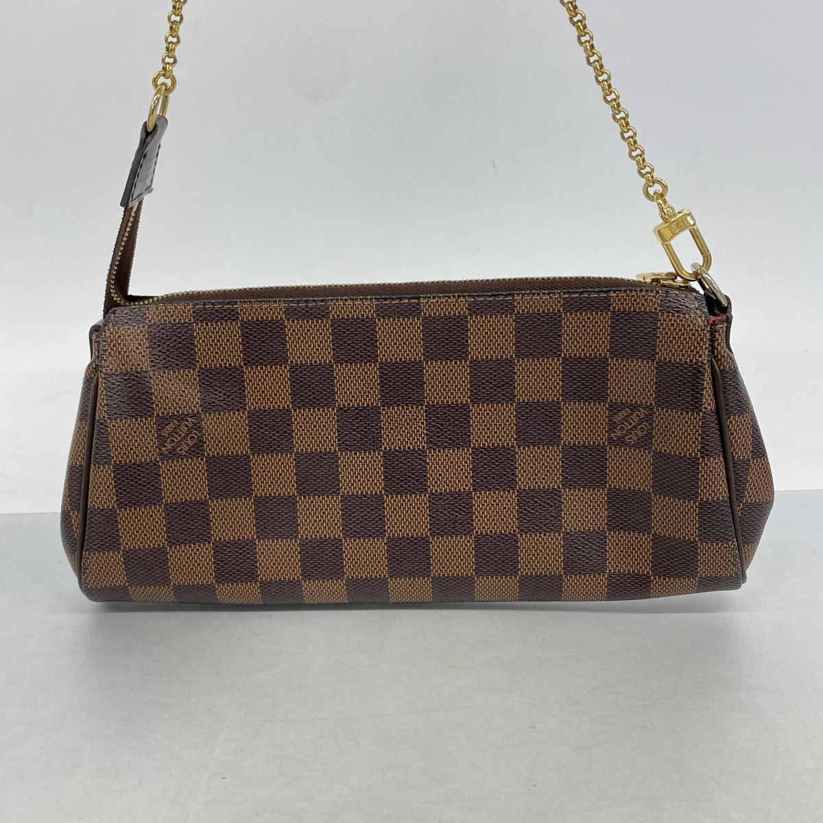 【6fb2670】ルイヴィトン ハンドバッグ ダミエ エヴァ N55213 エベヌ 2wayバッグ【中古】レディース