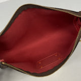 【6fb2670】ルイヴィトン ハンドバッグ ダミエ エヴァ N55213 エベヌ 2wayバッグ【中古】レディース
