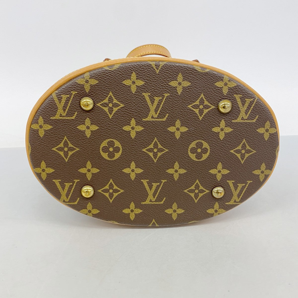 【6fb2672】ルイヴィトン トートバッグ モノグラム バケットPM M42238 ブラウン【中古】レディース