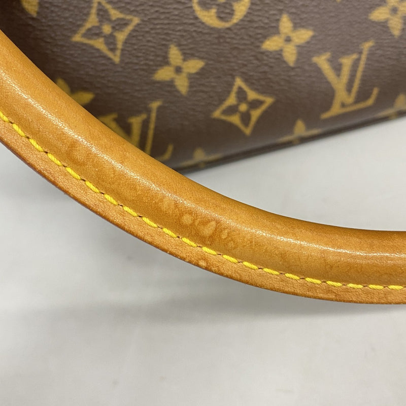 【6fb2673】ルイヴィトン ショルダーバッグ モノグラム ルーピングMM M51146 ブラウン【中古】レディース