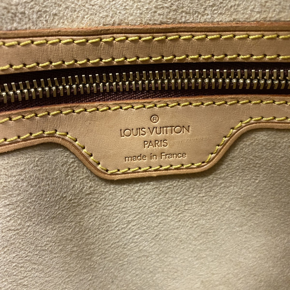 【6fb2673】ルイヴィトン ショルダーバッグ モノグラム ルーピングMM M51146 ブラウン【中古】レディース