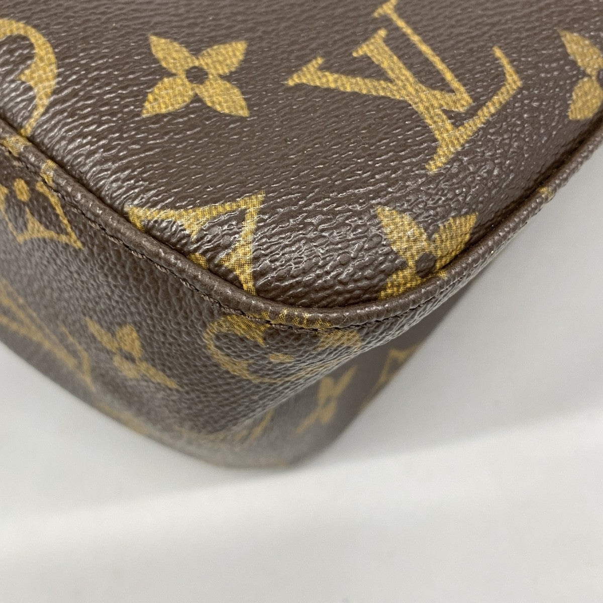 【6fb2673】ルイヴィトン ショルダーバッグ モノグラム ルーピングMM M51146 ブラウン【中古】レディース