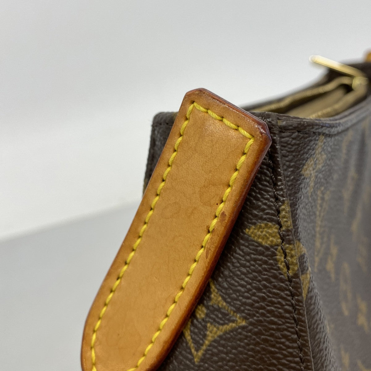 【6fb2673】ルイヴィトン ショルダーバッグ モノグラム ルーピングMM M51146 ブラウン【中古】レディース