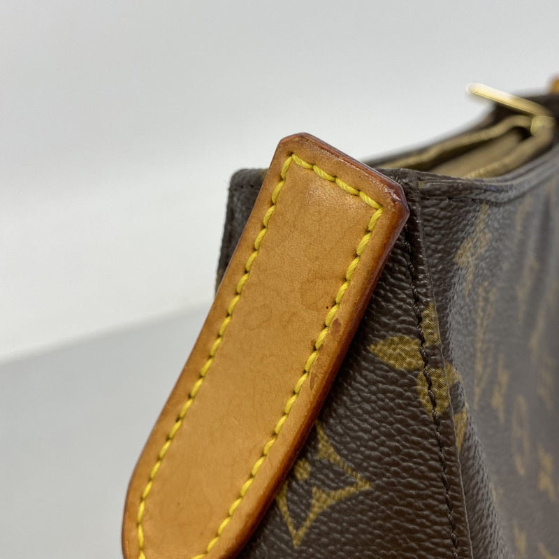【6fb2673】ルイヴィトン ショルダーバッグ モノグラム ルーピングMM M51146 ブラウン【中古】レディース