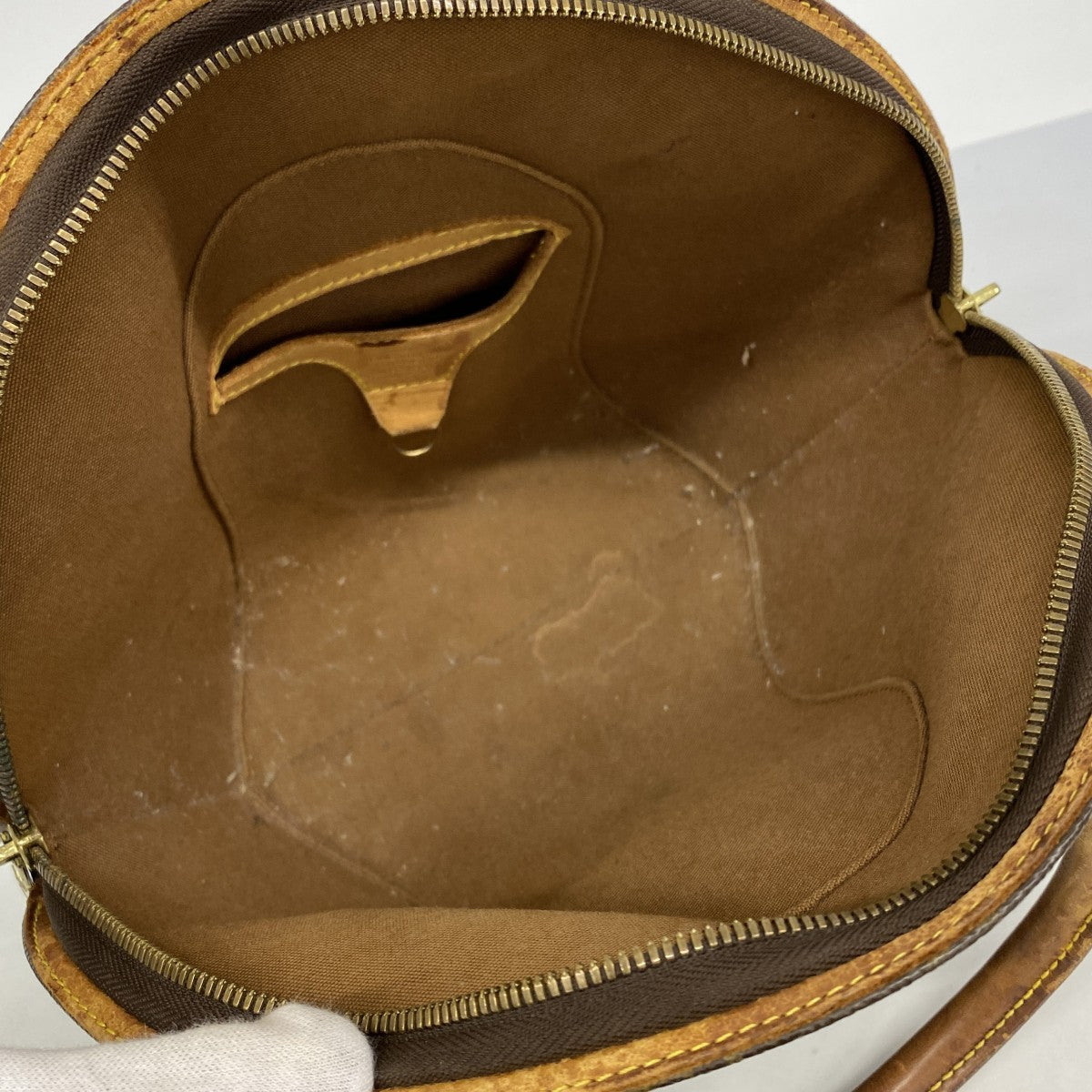 【6fb2676】ルイヴィトン ハンドバッグ モノグラム エリプスPM M51127 ブラウン【中古】レディース