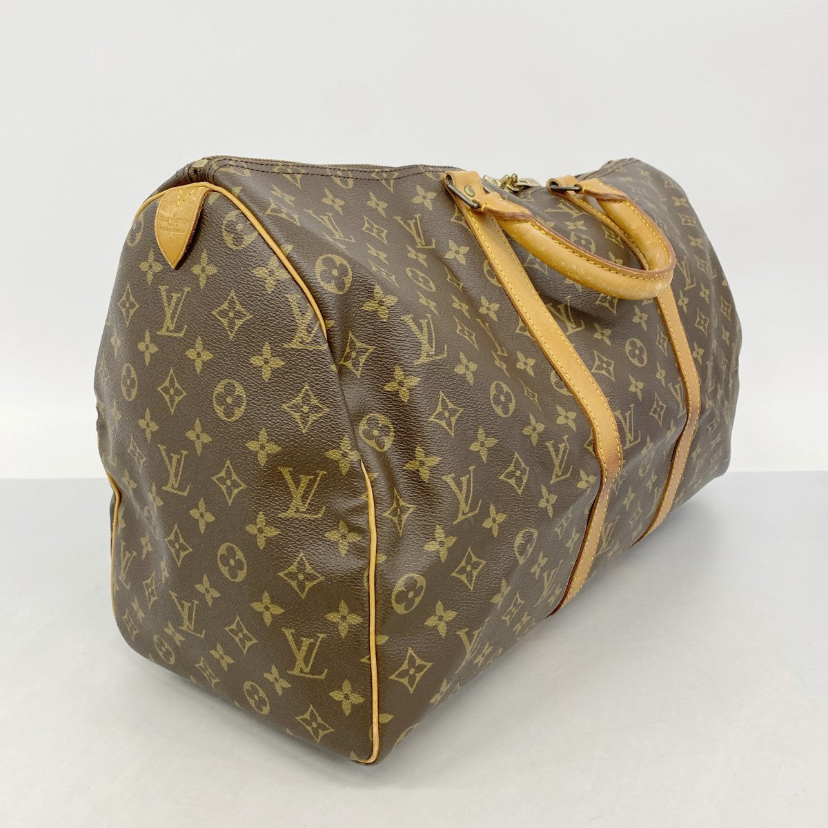 【6fb2710】ルイヴィトン ボストンバッグ モノグラム キーポル50 M41426 ブラウン【中古】メンズ レディース ユニセックス